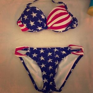 American Flag Bathing suit (M/S)